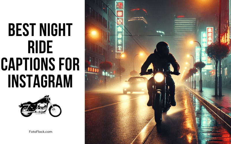 Best Night Ride Captions for Instagram