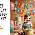 First Birthday Wishes for Baby Boy