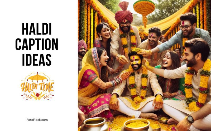 Haldi Caption Ideas