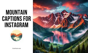 Mountain Captions for Instagram