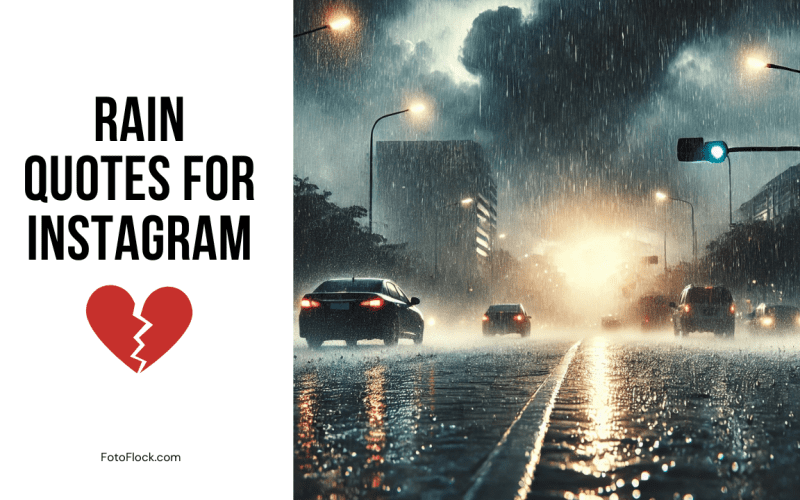 Rain Quotes for Instagram