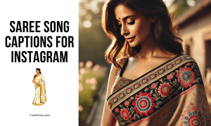 Saree Song Captions for Instagram