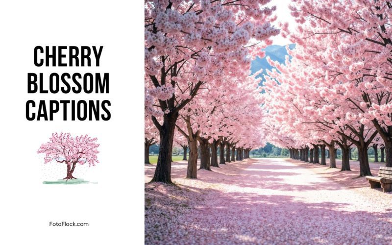 Cherry Blossom Captions