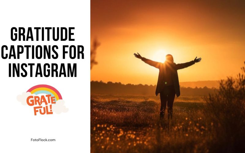 Gratitude Captions for Instagram