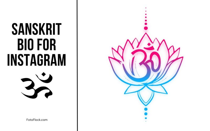 Sanskrit Bio for Instagram