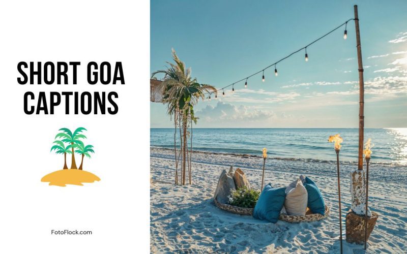 Short Goa Captions