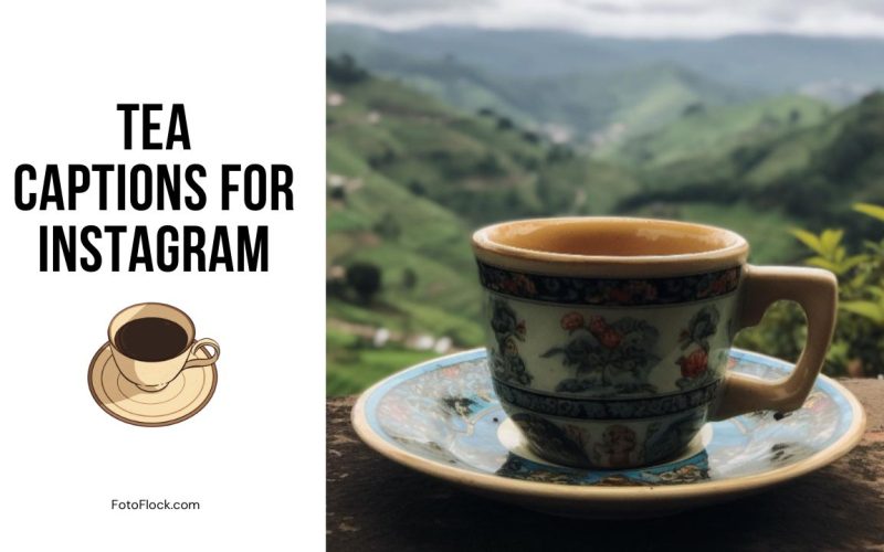 Tea Captions for Instagram