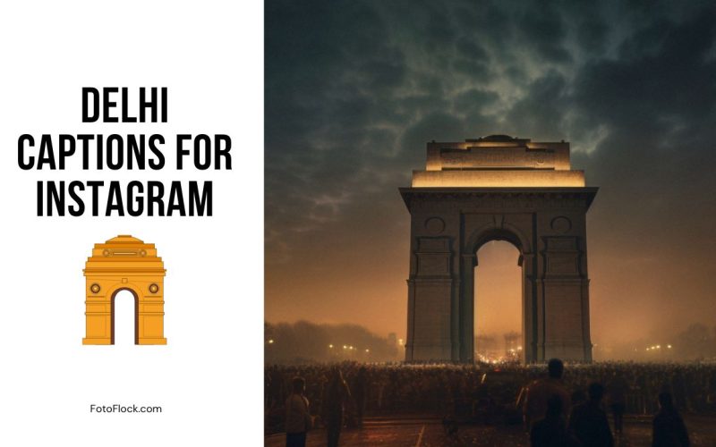 Delhi Captions for Instagram